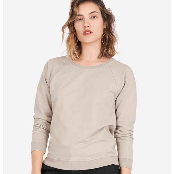 Everlane French Terry Crew Sweatshirt size S - Picture 2 of 7